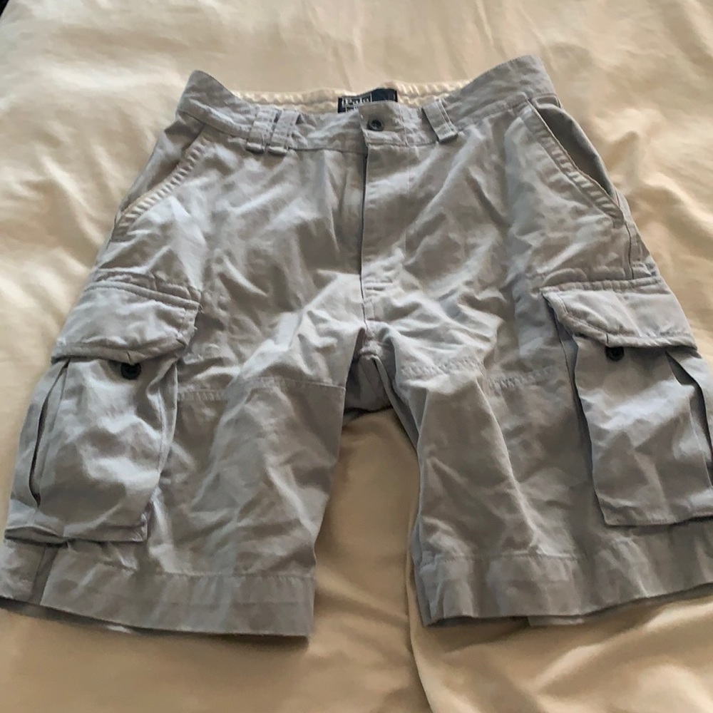 Polo Ralph Lauren Light Blue Cargo Shorts
